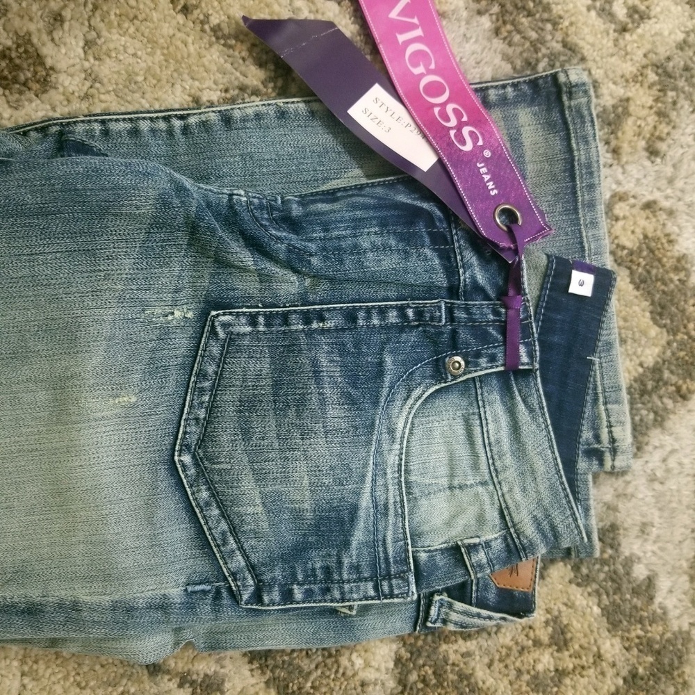 Vigoss Jeans Early-2000s/Y2K Aesthetic Bootcut Size 3 - Picture 8 of 10